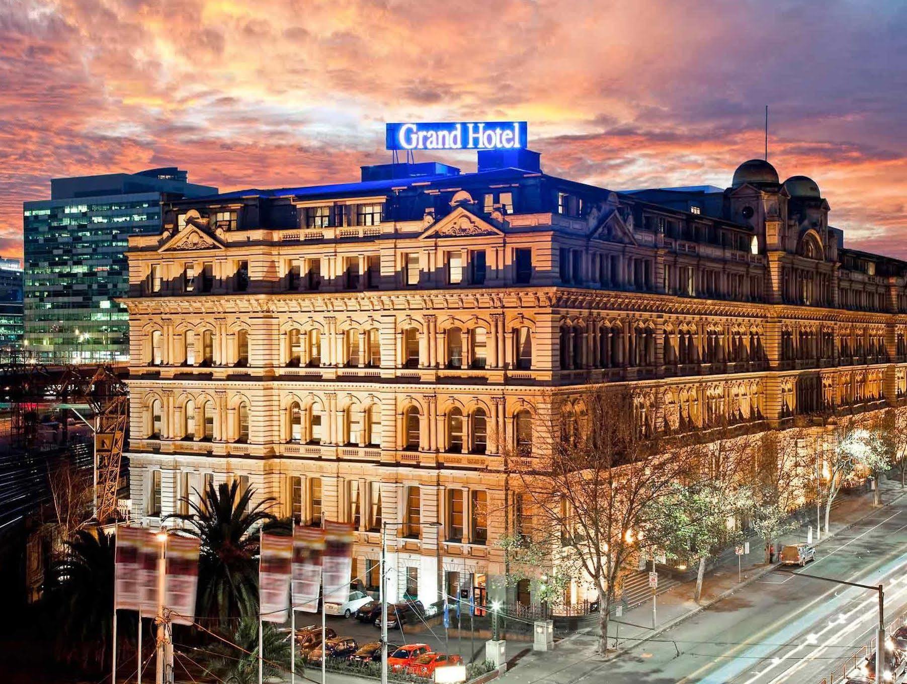 Grand Hotel Melbourne City Exterior foto