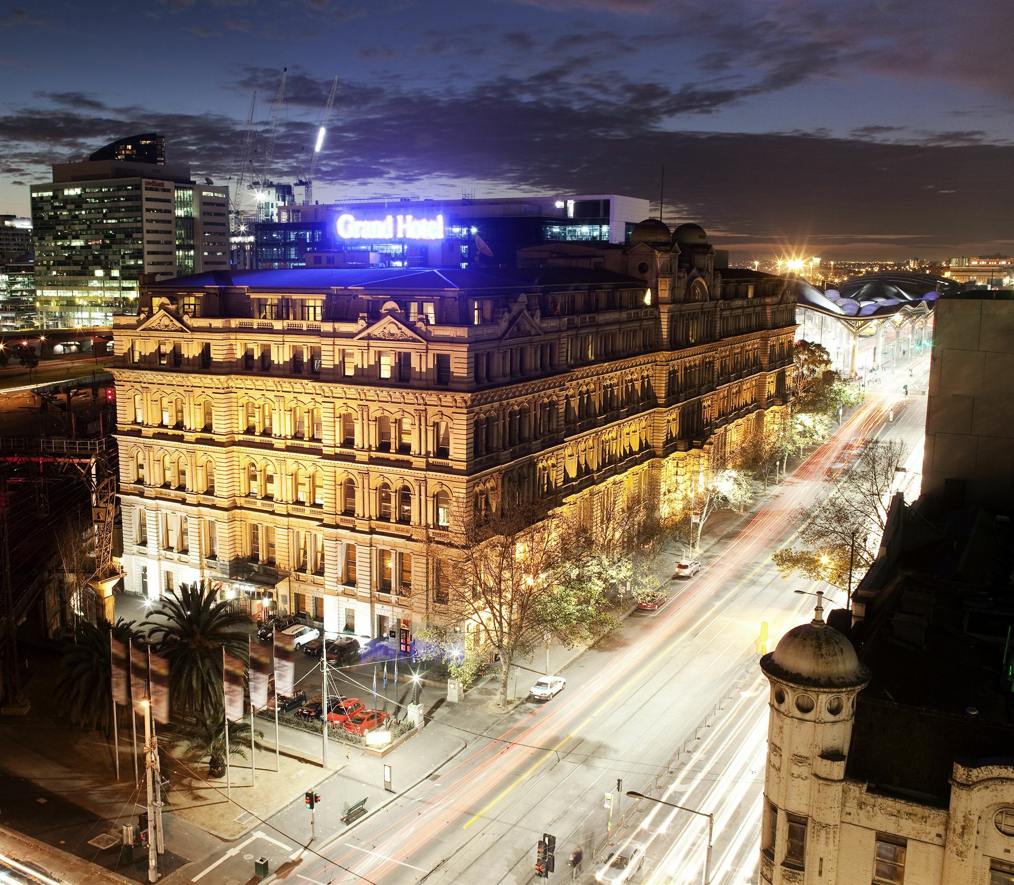 Grand Hotel Melbourne City Exterior foto